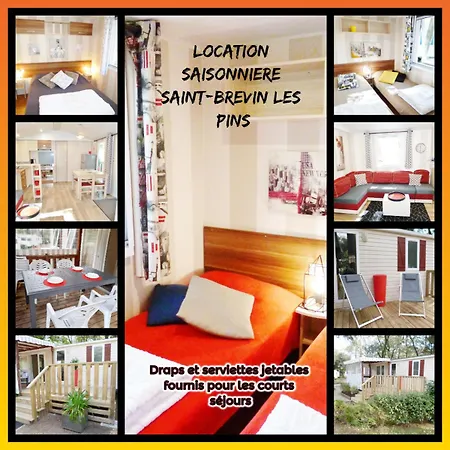 Home-cosy - 6 Pers - 40 M2 3 Ch - 2 Sdb Et 2 Wc 펜션 Saint-Brevin-les-Pins